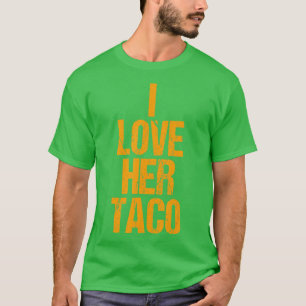 T-shirt Saucisse Taco Correspondant Couple Costumes Hallow