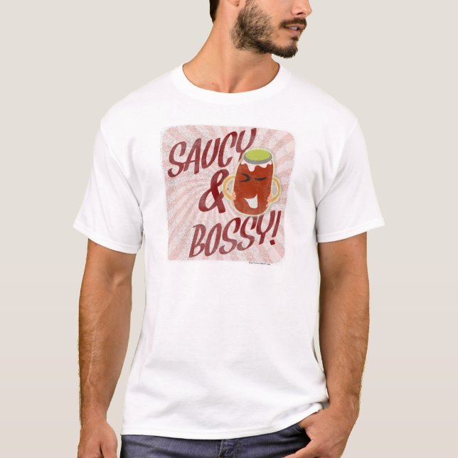 T-shirt Saucy et Bossy (Devant)