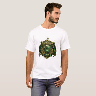T-shirt Saudi Green Falcons Crest PNG