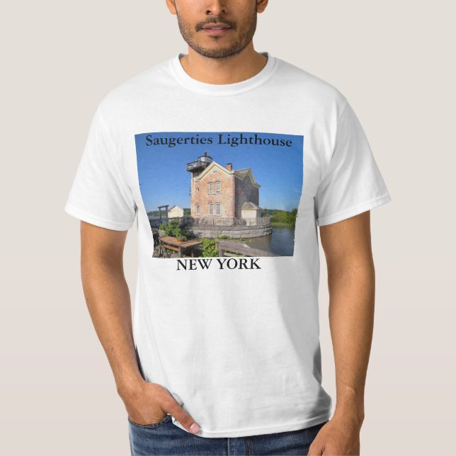T-Shirt Saugerties Lighthouse, New York (Devant)