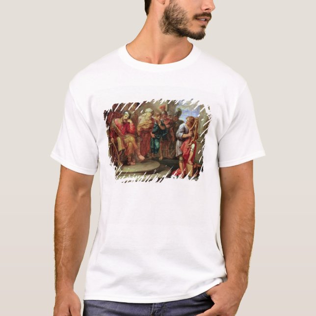 T-shirt Saul écoutant David jouant l'harpe (Devant)