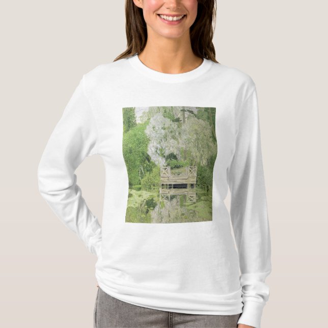 T-shirt Saule blanc argenté, 1904 (Devant)