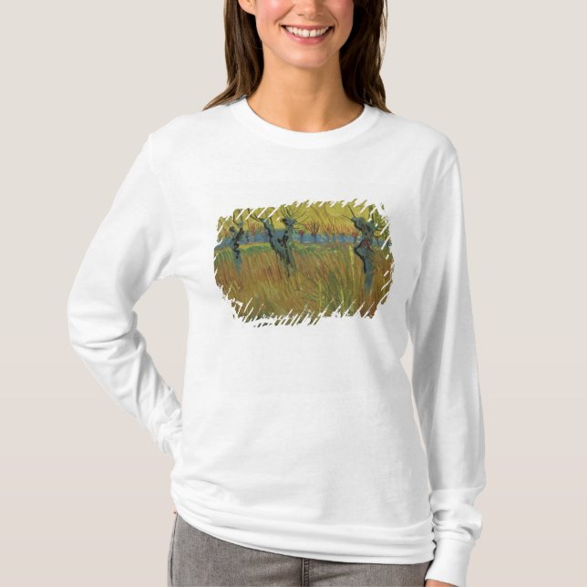 T-shirt Saules Pollarded par | de Vincent van Gogh, (Devant)