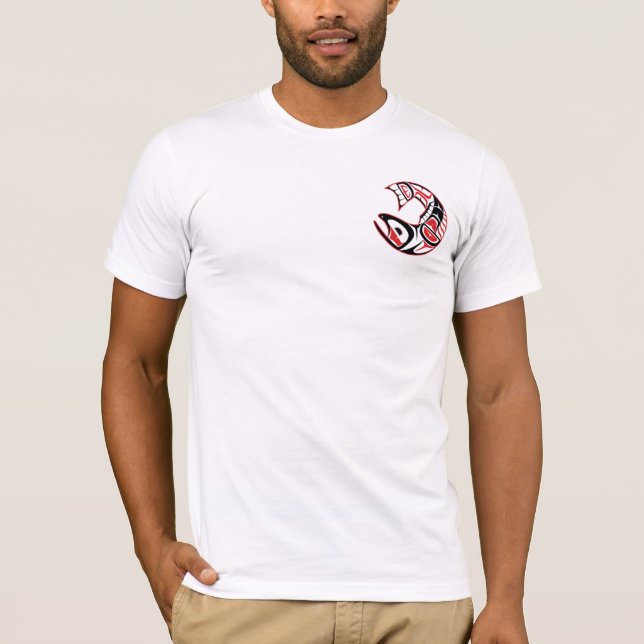 T-shirt saumon (Devant)