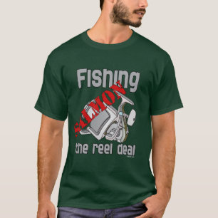 T-shirt Saumon de pêche Le Reel Deal Chemise de pêche