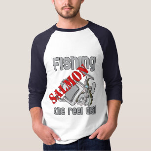 T-shirt Saumon de pêche Le Reel Deal Chemise de pêche