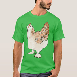 T-shirt Saumon Faverolle