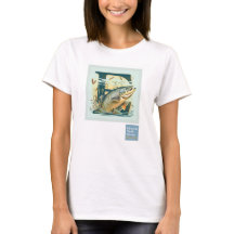 T-shirt SAUMON FEMME Edmonds Marsh 2