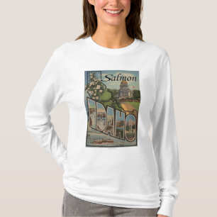 T-shirt Saumon, lettre ScenesSalmon, identification