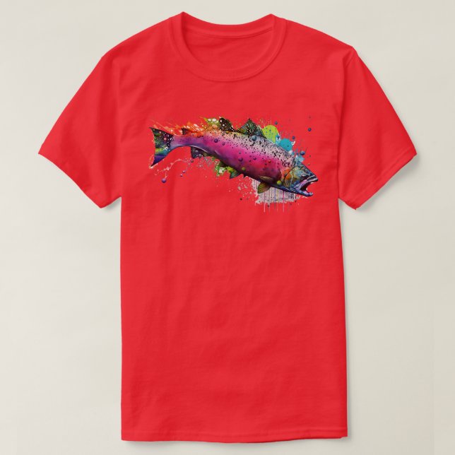 T-shirt Saumon rose (Design devant)