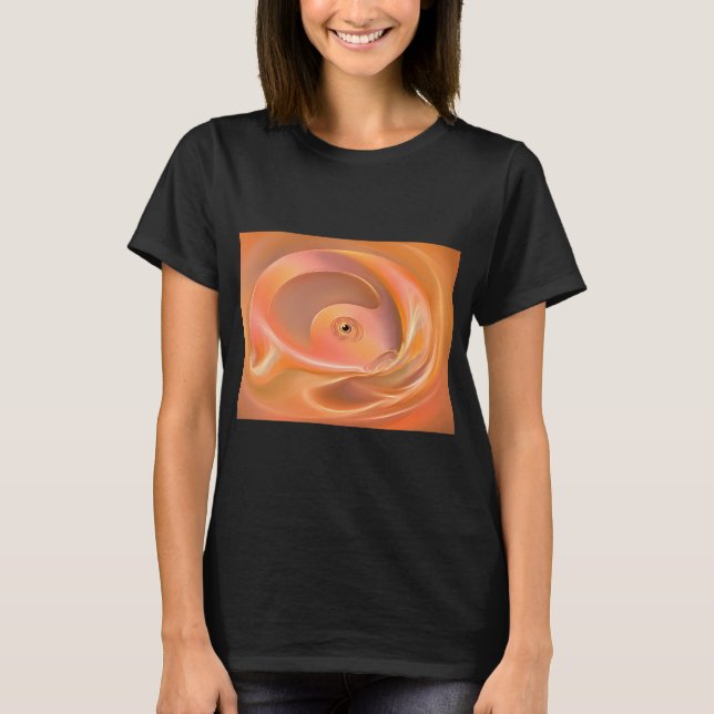 T-shirt Saumon Tourne Autour (Devant)
