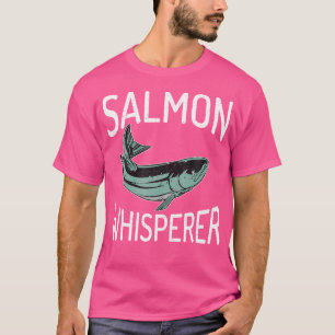 T-shirt Saumon Whisperer Pêche à la chasse