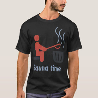 T-shirt Sauna cadeau temps sauna maison Spa golf Banya go