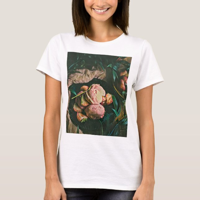 T-shirt Saupoudrer de crème glacée (Devant)