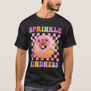 T-shirt Saupoudrez De La Gentillesse Groovy Donut Beignet