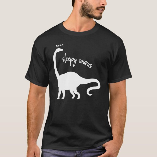 T-shirt Saurus Dinosaure Dinosaure Reptile Graphique anima (Devant)