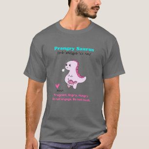 T-shirt Saurus en colère des femmes Définition Grossesse d