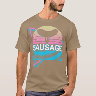 T-shirt Sausage Retro