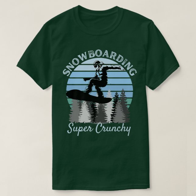 T-shirt Saut à la neige (Design devant)