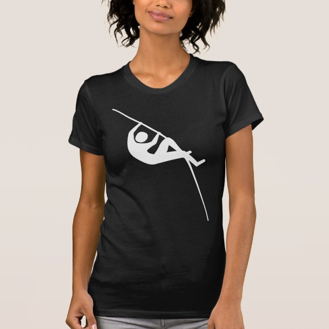 T-shirt Saut à la perche - blanc (Devant)