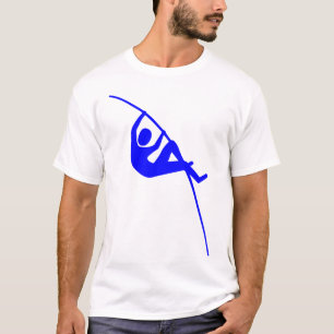 T-shirt Saut à la perche - bleu