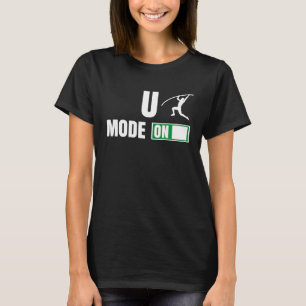 T-shirt Saut à la perche pour la barre de saut en hauteur