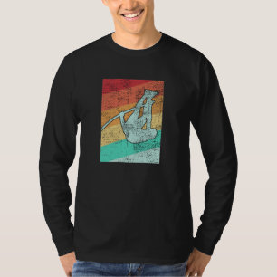 T-shirt Saut à la perche Vintage Rétro