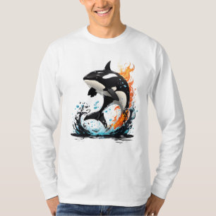 T-shirt saut dauphin océanique 2023