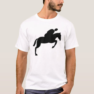 T-shirt Saut de cheval - Noir
