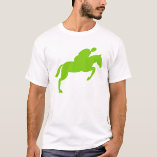 T-shirt Saut de cheval - Vert Martien