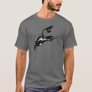 T-shirt Saut de ski de jet grand