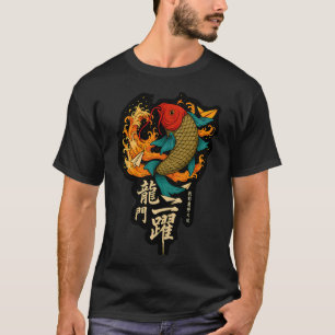 T-shirt Saut du Koi – Symbole de Force et Transfo