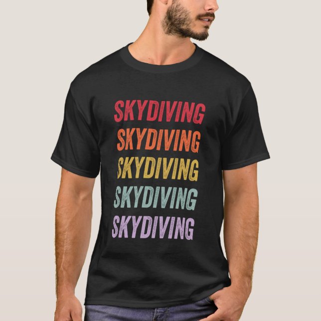 T-shirt Saut en parachute à manches longues (Devant)