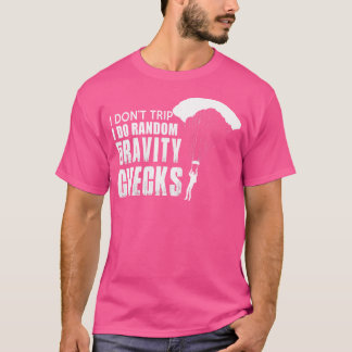 T-shirt Saut en parachute drôle