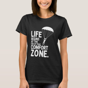 T-shirt Saut en parachute drôle Parachutisme Parachute Sau