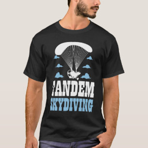 T-shirt Saut en parachute Parachute Parachutiste Skydiver 