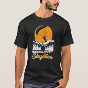 T-shirt Saut en parachute Parachutiste Sport extrême Spo