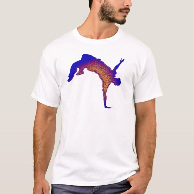 T-shirt Saut périlleux arrière (Devant)