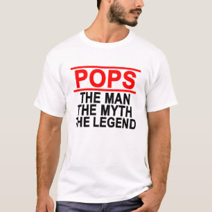 T-SHIRT SAUTE L'HOMME LE MYTHE LA LÉGENDE