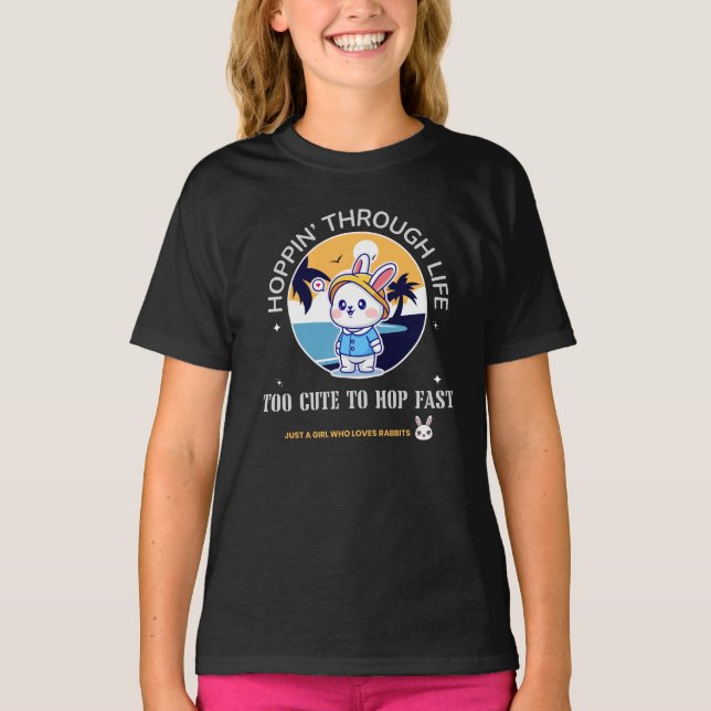 T-shirt Sauter à travers la vie (Devant)
