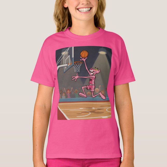 T-shirt Sauter dans l'amusement avec Pink Panther (Devant)