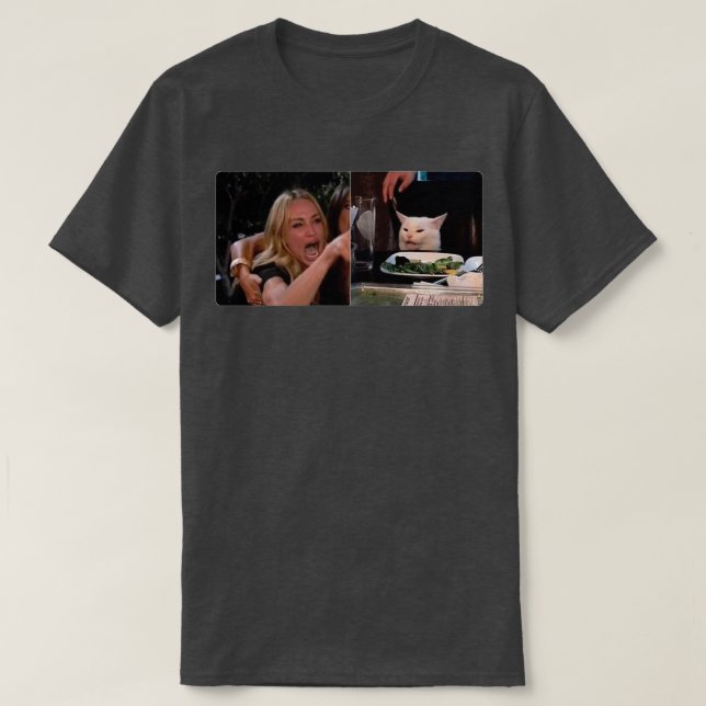 T-shirt Sauter le chat (Design devant)