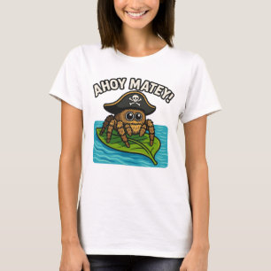 T-shirt Sauter Pirate Spider Aventure Capitaine Webbeard