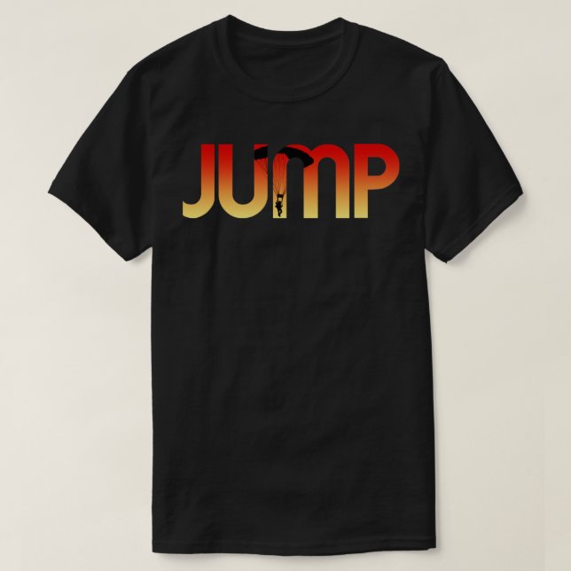 T-shirt Sauter Skydiving Base Conception de saut Skydiving (Design devant)