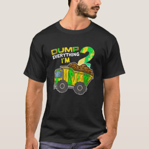 T-shirt Sauter tout I m 2 Camion 2 ans 2e anniversaire