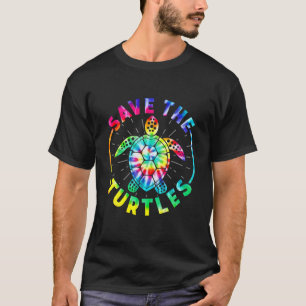 T-shirt Sauter Une Paille Sauver Une Tortue Vintage Tortue