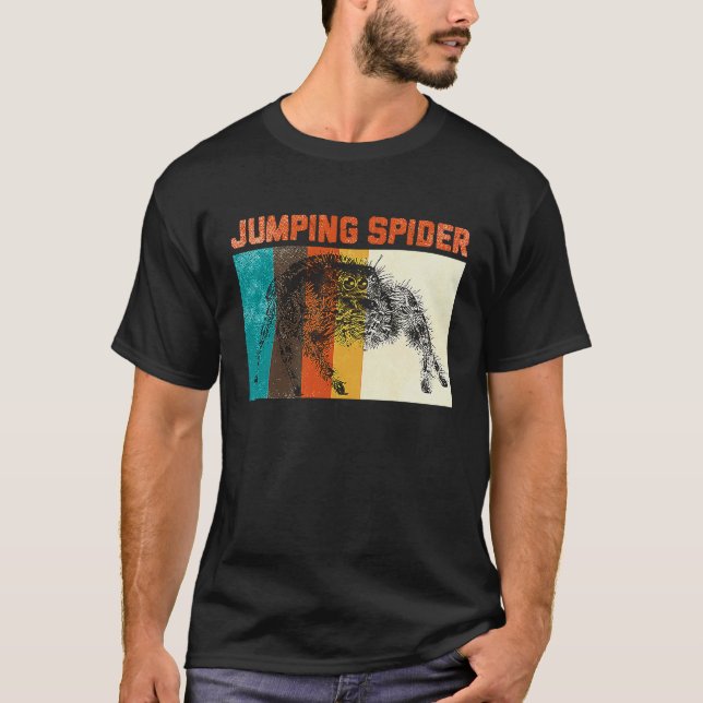 T-shirt Sauts d'araignée animal (Devant)