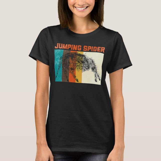 T-shirt Sauts d'araignée animal (Devant)
