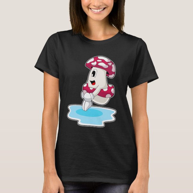 T-shirt Sauts d'eau dans les champignons (Devant)