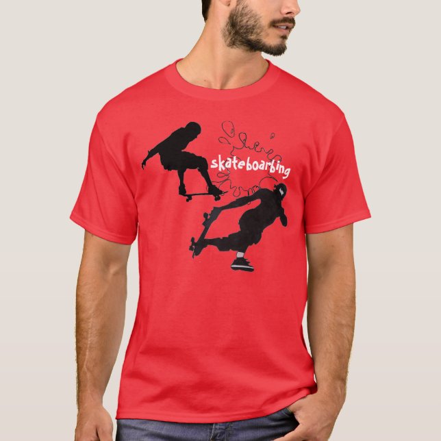 T-shirt sauts en patin (Devant)